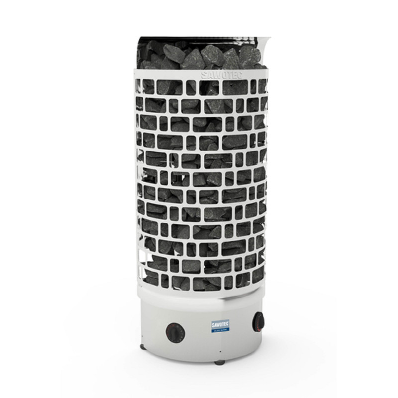 Stufa elettrica per sauna – SAWOTEC Ari Wall, con unità di controllo