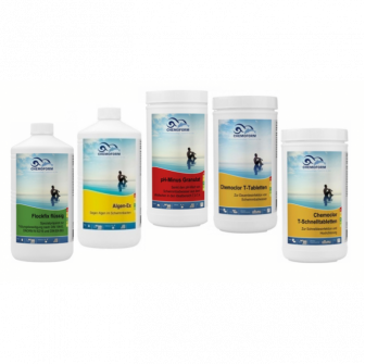 Kit chimico CHEMOFORM per piscine con filtro a sabbia, piccolo