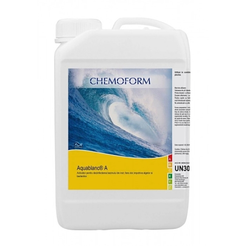 Attivatore di ossigeno CHEMOFORM Aquablanc A, 5 L