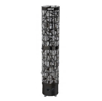 Riscaldatore elettrico per sauna - HARVIA Cilindro Black Steel PC66 6,6 kW