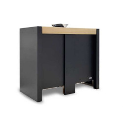 Stufa elettrica per sauna - EOS Herkules XL S120 HD 24 kW, nera 