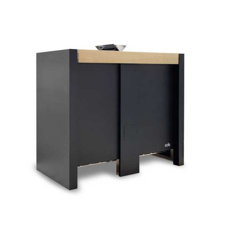 Stufa elettrica per sauna - EOS Herkules XL S120 HD 24 kW, nera