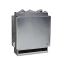 Stufa elettrica per sauna - EOS P1 W, finitura acciaio inox - 2