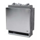 Stufa elettrica per sauna - EOS P1 W, finitura acciaio inox