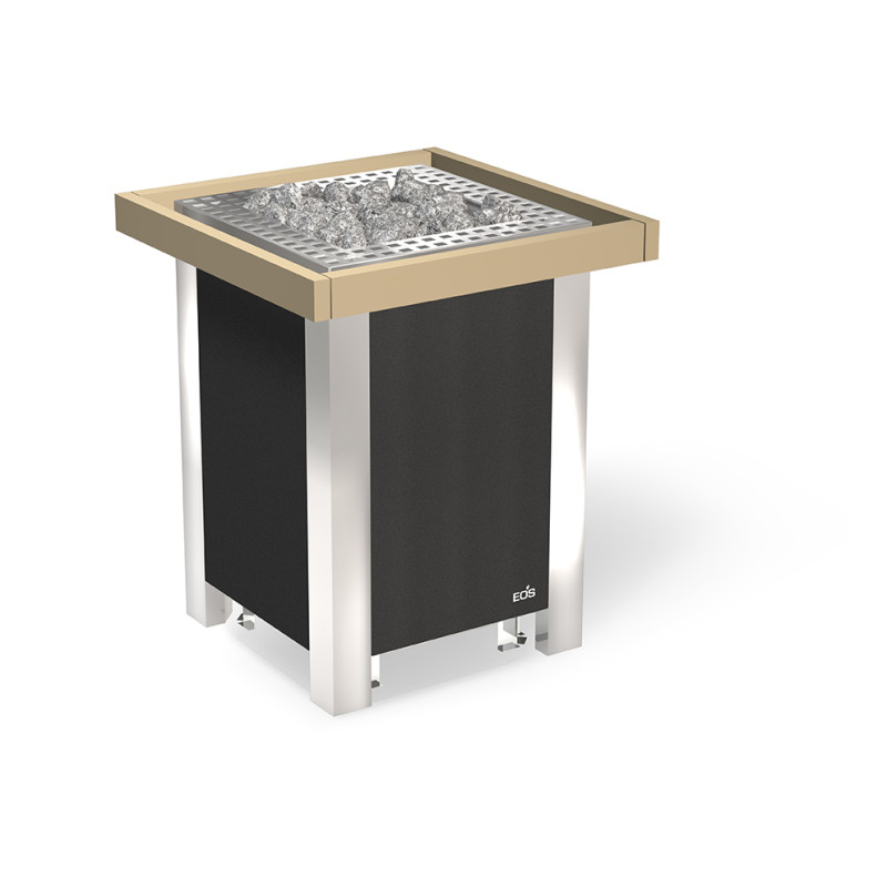 Ringhiera di sicurezza - per riscaldatori EOS Blackrock Antracite, con staffe di montaggio