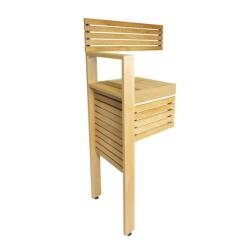 Set panca angolare Harvia - Formula Plus, legno di ontano