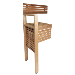 Set panca angolare Harvia - Formula Plus, legno di pioppo trattato termicamente  Set panca angolare Harvia - Formula Plus, legno di pioppo trattato termicamente