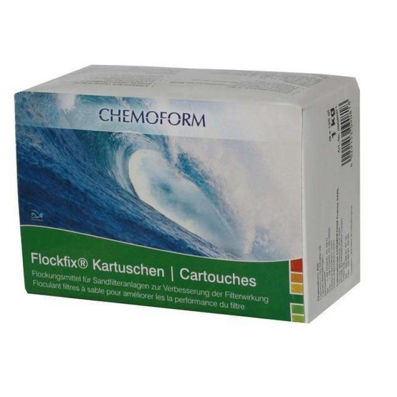 Cartucce flocculanti CHEMOFORM Flockfix, 1 kg