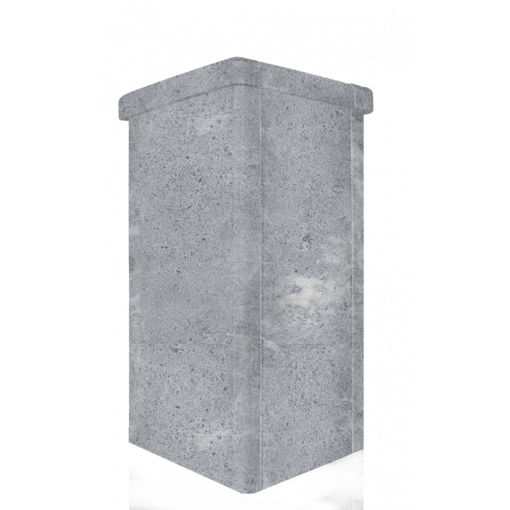 Finitura camino in pietra, pietra ollare, 540 mm