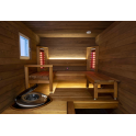 Stufa elettrica per sauna - HARVIA Forte AFB9 9 kW, nera - 4 Stufa elettrica per sauna - HARVIA Forte AFB9 9 kW, nera - 4