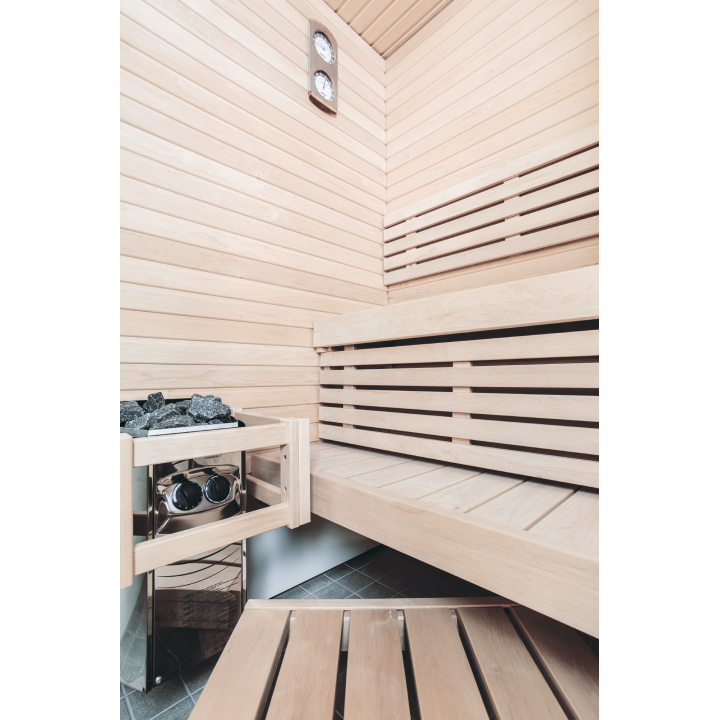 Riscaldatore elettrico per sauna - HARVIA Vega Compact BC23 con interruttori manuali