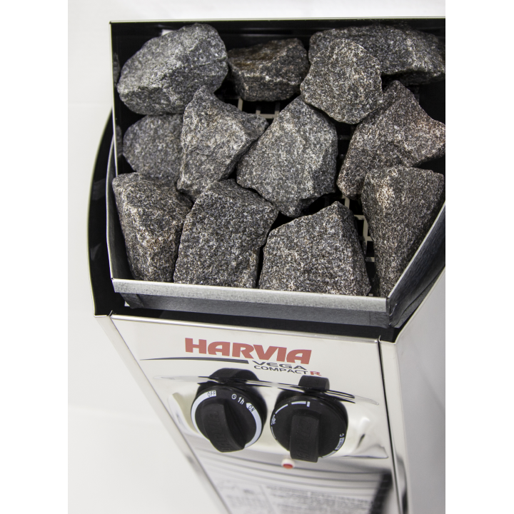 Riscaldatore elettrico per sauna - HARVIA Vega Compact BC23 con interruttori manuali