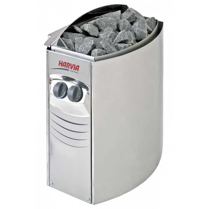 Riscaldatore elettrico per sauna - HARVIA Vega BC80 con controllo integrato