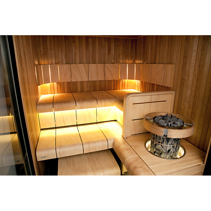 Riscaldatore elettrico per sauna - HARVIA Cilindro PC90E senza pannello di controllo