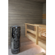 Riscaldatore elettrico per sauna - HARVIA Cilindro Black Steel PC110E 10,8 kW