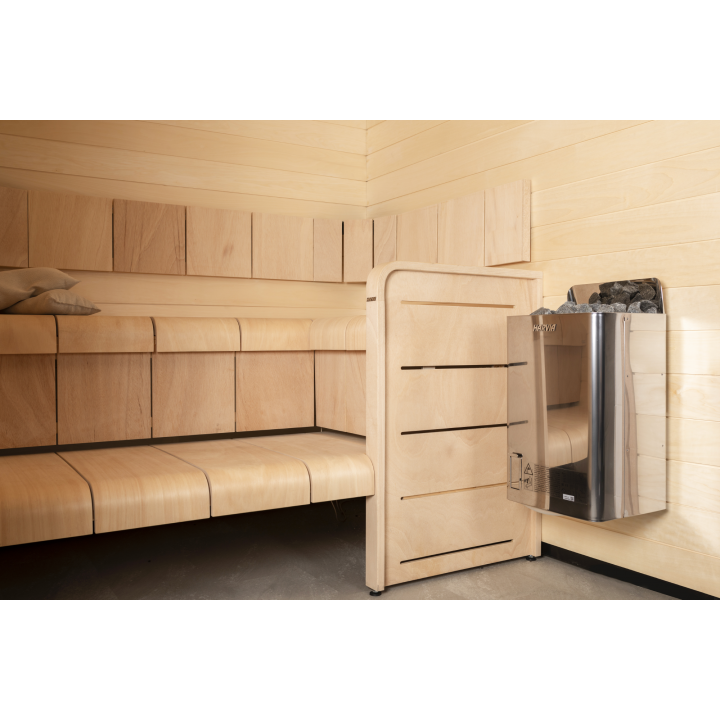 Riscaldatore elettrico per sauna - HARVIA The Wall Combi SW45S 4,5 kW
