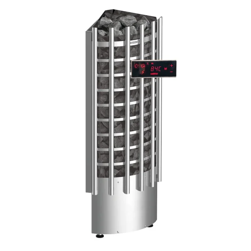 Stufa elettrica per sauna - HARVIA Glow Corner TRC70EE 6,8 kW