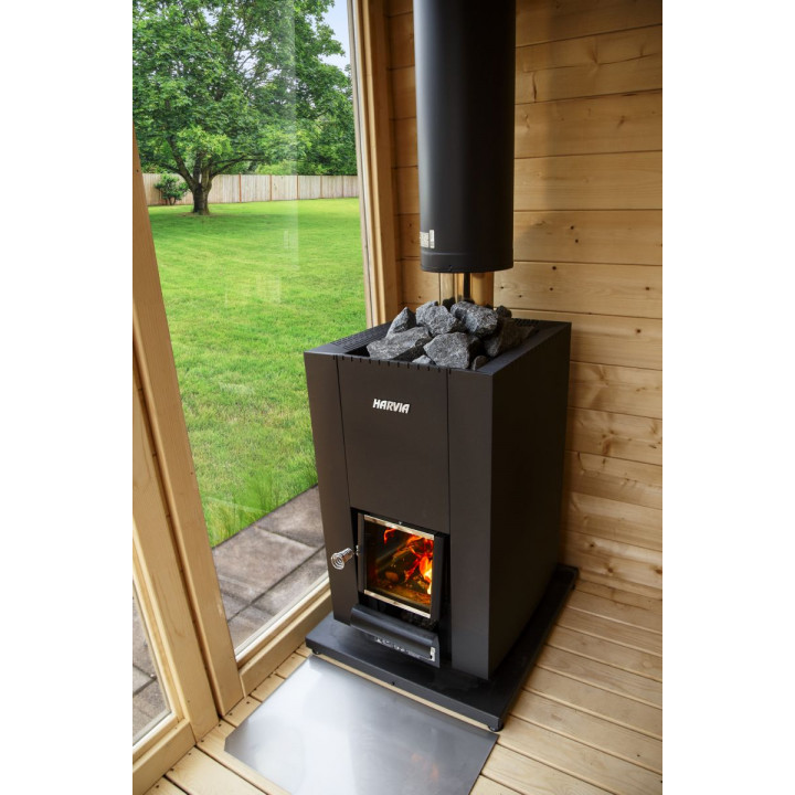 Stufa a legna per sauna - HARVIA Linear 18 Compact