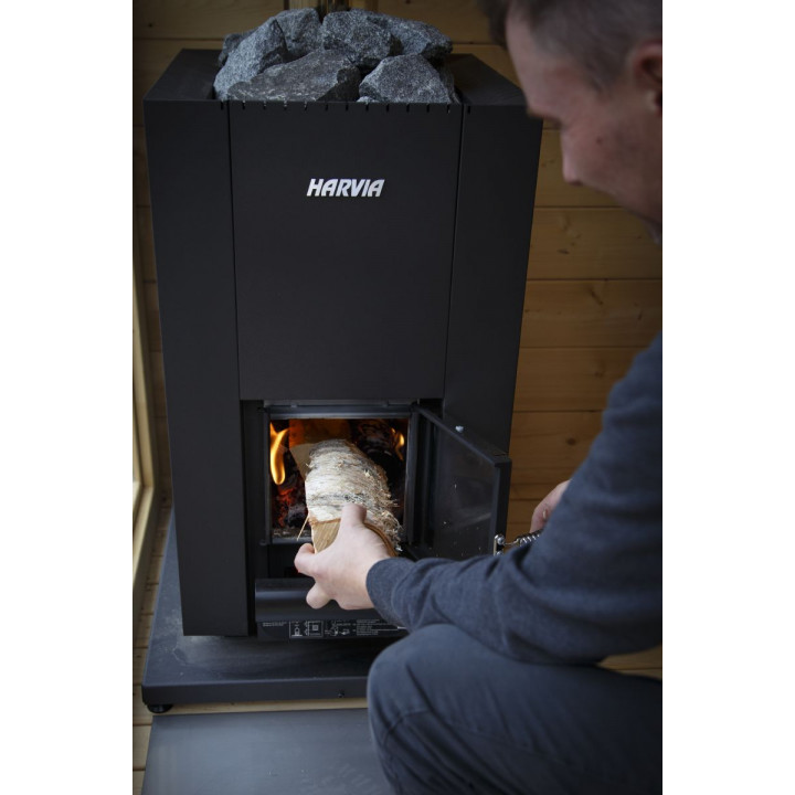 Stufa a legna per sauna - HARVIA Linear 18 Compact