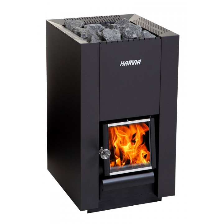 Stufa a legna per sauna - HARVIA Linear 18 Compact