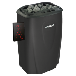 Stufa elettrica per sauna - HARVIA Moderna Black V45XE 4,5 kW  Stufa elettrica per sauna - HARVIA Moderna Black V45XE 4,5 kW