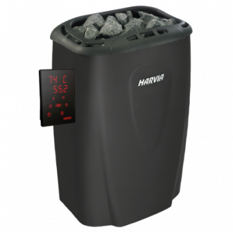 Riscaldatore elettrico per sauna - HARVIA Moderna Black V45XE 4,5 kW