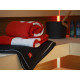 Asciugamano per sauna HARVIA, 35 x 55 cm, rosso