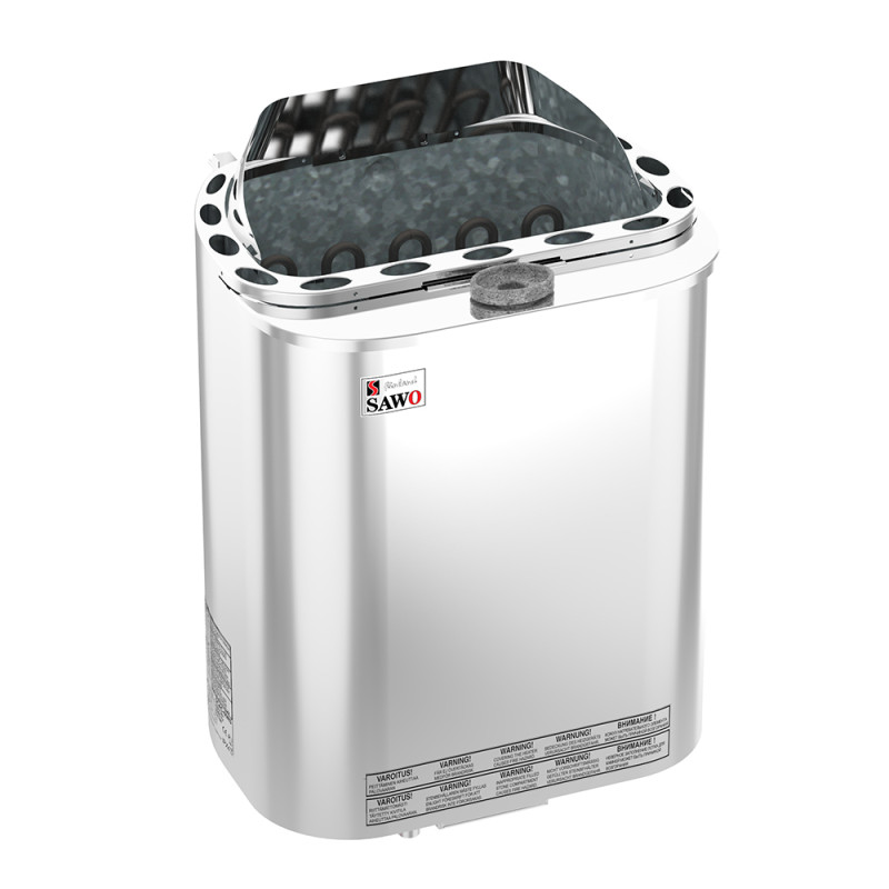 Stufa elettrica per sauna – SAWOTEC Mini Combi 3,6 kW, senza unità di controllo Stufa elettrica per sauna – SAWOTEC Mini Combi 3,6 kW, senza unità di controllo