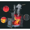 Stufa a legna per sauna GEFEST - GFS ZK Uragan 30 in griglia - 5 Stufa a legna per sauna GEFEST - GFS ZK Uragan 30 in griglia - 5
