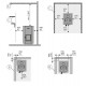 Stufa a legna per sauna - HARVIA Linear 18 Compact