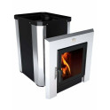 Stufa per sauna a legna - NOVA PANORAMA 18 - 0