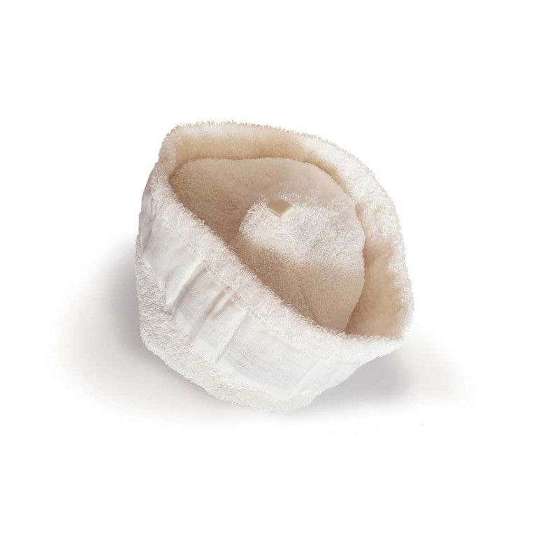 Cappello da bagno con ambra