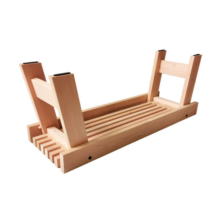 Panca per sauna, ontano 1005 x 370 x 400 mm
