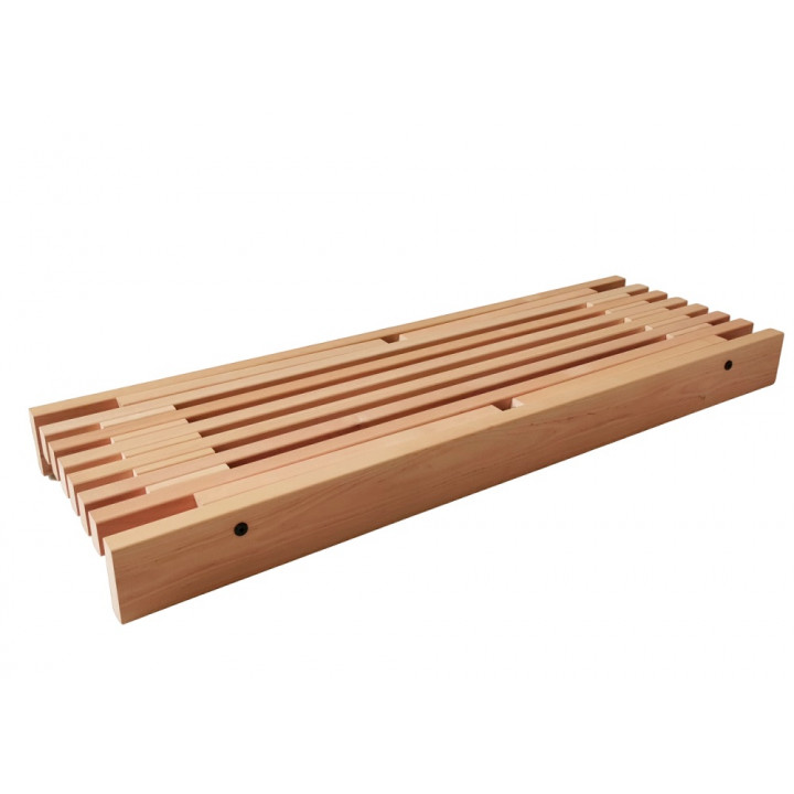 Panca per sauna, ontano 1005 x 370 x 400 mm