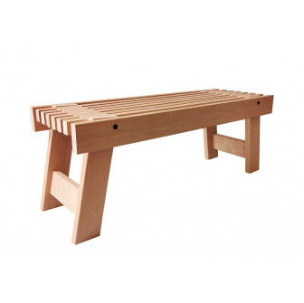 Panca per sauna, ontano 1005 x 370 x 400 mm