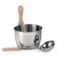 Set secchio e mestolo per sauna, MORE STEAM, OPTIMAL 4 L