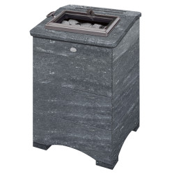 Rivestimento esterno per stufe a legna - TULIKIVI S12 NOBILE  Rivestimento esterno per stufe a legna - TULIKIVI S12 NOBILE