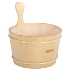 Secchio in legno Harvia, 4l  Secchio in legno Harvia, 4l