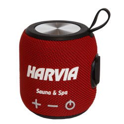 Altoparlante per sauna resistente all'acqua HARVIA, rosso  Altoparlante per sauna resistente all'acqua HARVIA, rosso
