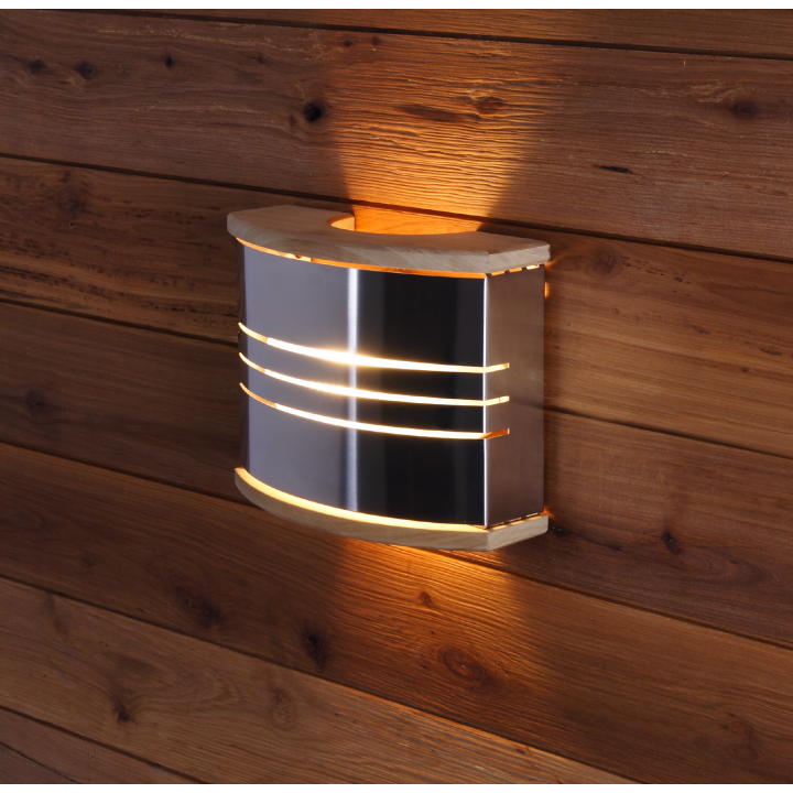 Lampada per sauna HARVIA - Acciaio