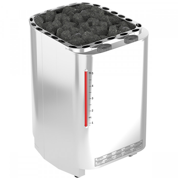 Stufa elettrica per sauna – SAWOTEC Savonia Combi, senza unità di controllo 10,5 kW