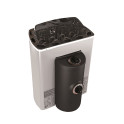 Stufa elettrica per sauna – SAWOTEC Mini X Corner 3,6 kW, con unità di controllo - 0
