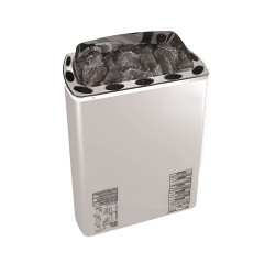 Stufa elettrica per sauna - SAWOTEC MINI X Corner, 3,0 kW, senza unità di controllo 