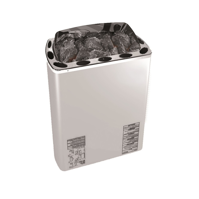 Stufa elettrica per sauna - SAWOTEC MINI X Corner 2,3kW, senza unità di controllo