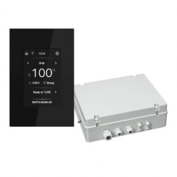 Pannello di controllo per riscaldatore elettrico per sauna - TULIKIVI con scatola contattore  Pannello di controllo per riscaldatore elettrico per sauna - TULIKIVI con scatola contattore