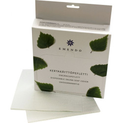 Tappetini monouso per sauna EMENDO, 25 pz.  Tappetini monouso per sauna EMENDO, 25 pz.