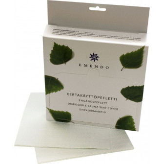 Tappetini monouso per sauna EMENDO, 25 pz.