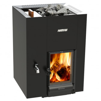 Stufa a legna per sauna - HARVIA Linear 22 GreenFlame LS