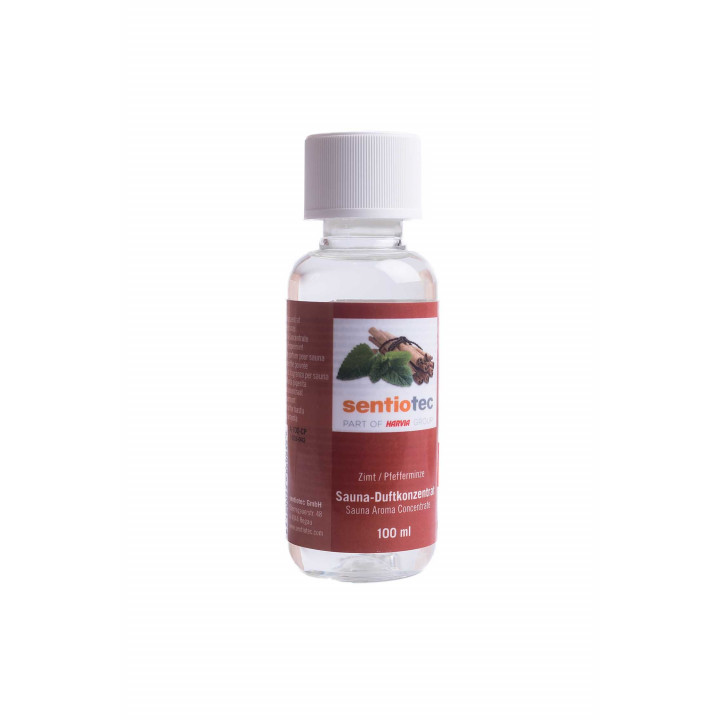Aroma concentrato di sauna Sentiotec, menta piperita alla cannella