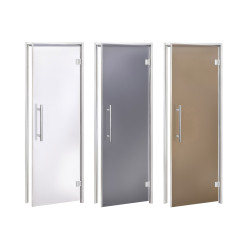 AD BENELUX porte in vetro per sauna a vapore, vetro opaco  AD BENELUX porte in vetro per sauna a vapore, vetro opaco